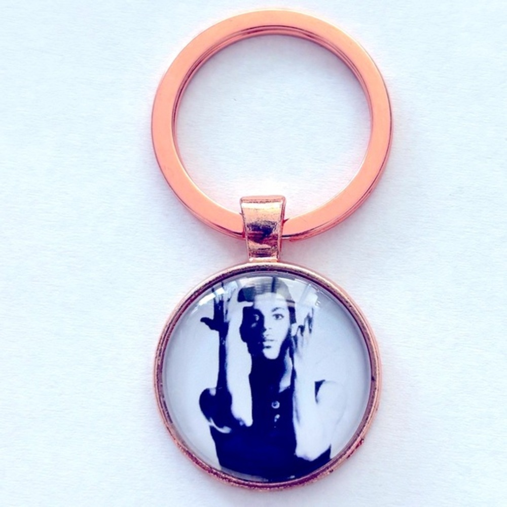 Prince Rose Gold Colour Handmade Keychain, NWT